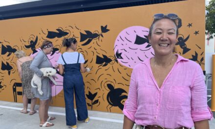 <strong>Seniors paint wall mural to inspire joy and positivity</strong>