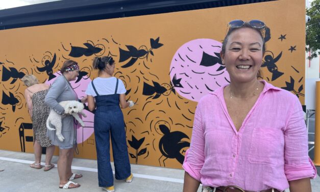 <strong>Seniors paint wall mural to inspire joy and positivity</strong>